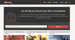 Desktop Screenshot of macgamerhq.com